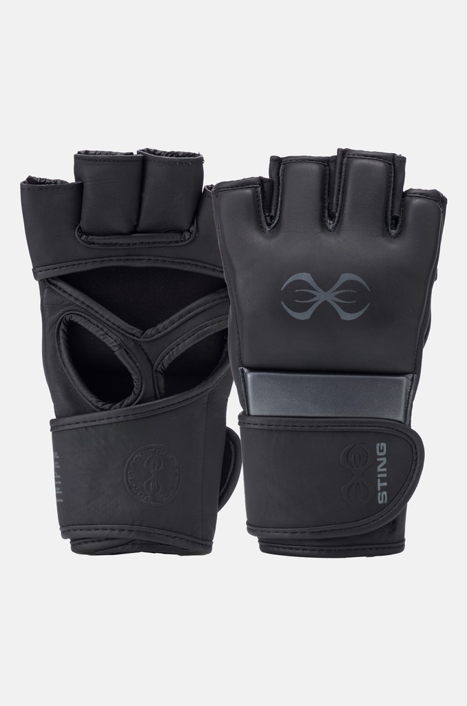 Taipan MMA Fight Gloves Black/Grey