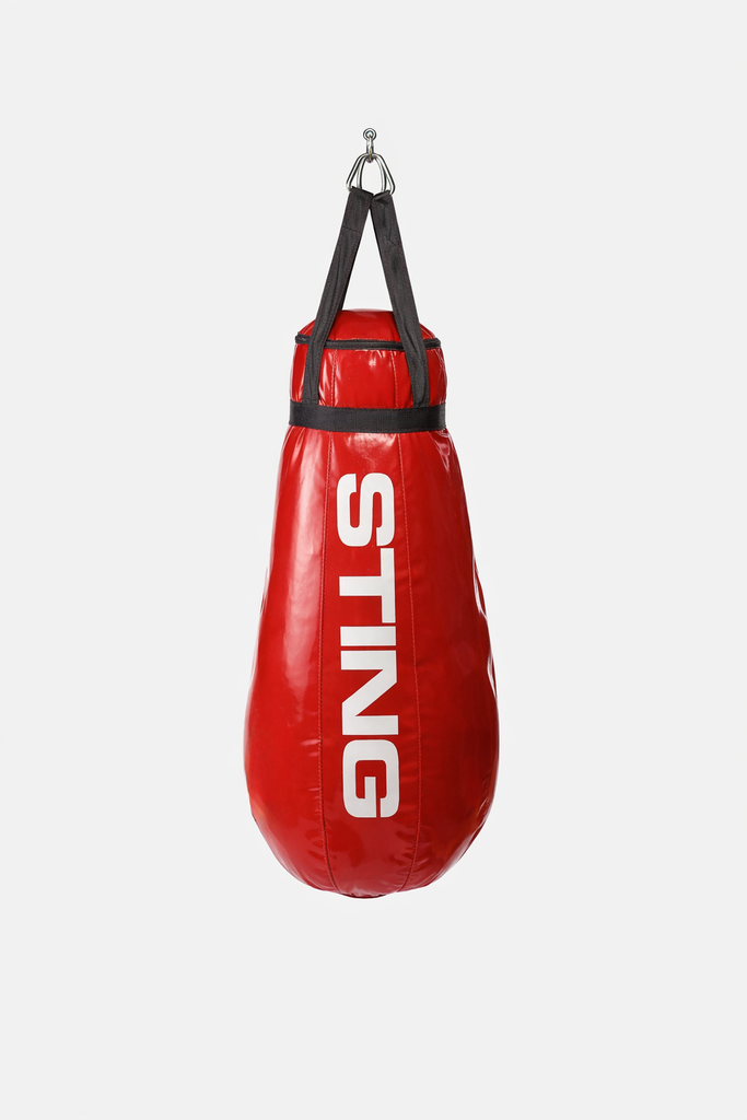 Panama Tear Drop Punching Bag Red