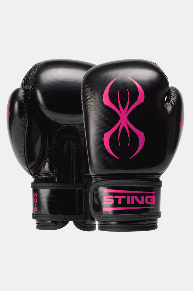 Arma Junior Boxing Gloves Black/Pink