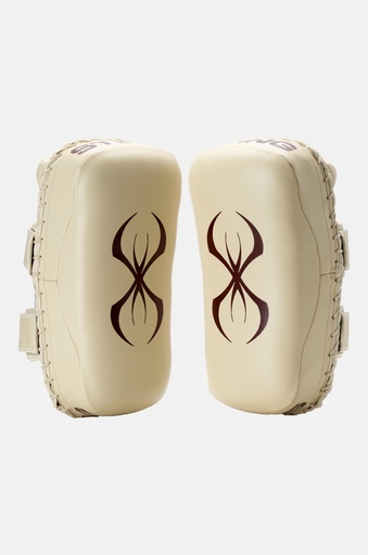 [1045194] Taipan Thai Kick Pads Beige/Brown
